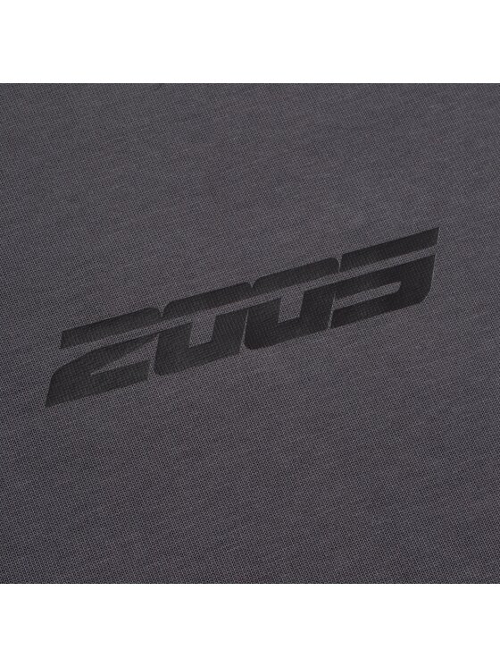 2005 2005 T-Shirt Core Szary Oversize
