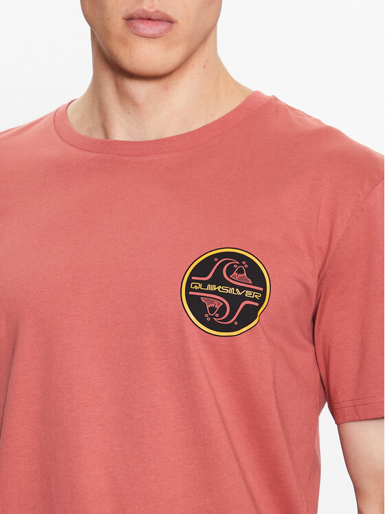 Quiksilver Quiksilver T-Shirt Core Bubble EQYZT07232 Πορτοκαλί Regular Fit