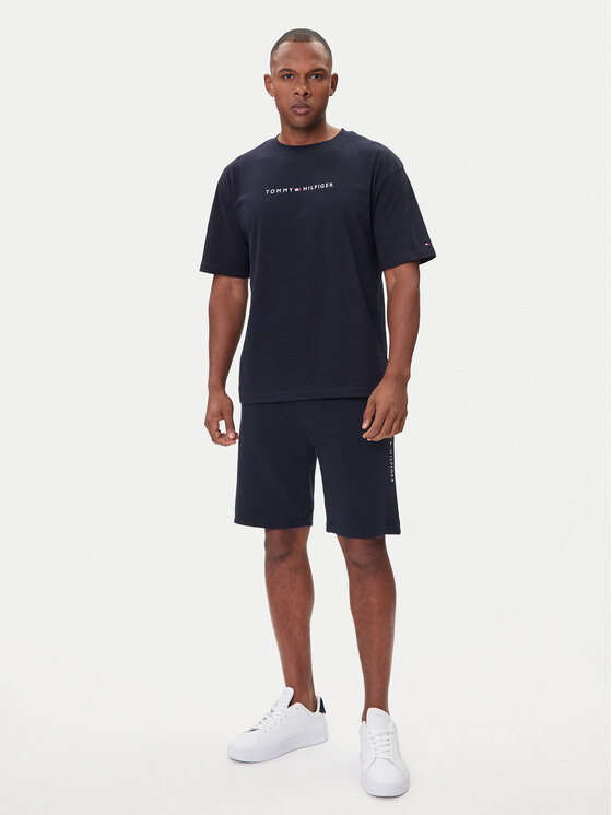 Tommy Hilfiger Tommy Hilfiger Póló UM0UM03685 Sötétkék Regular Fit