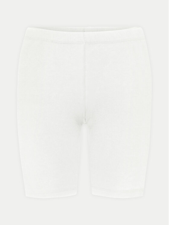 Pieces Pieces Bikershorts Kiki 17101084 Weiß Slim Fit