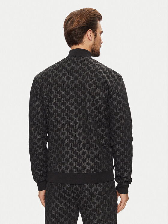KARL LAGERFELD KARL LAGERFELD Bluza 705077 551951 Czarny Regular Fit