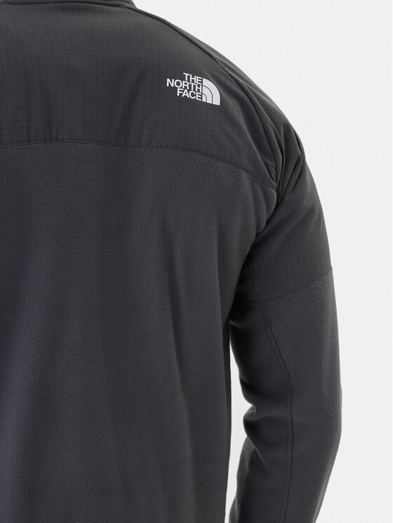 The North Face The North Face Fleecová mikina 1/2 Glacier NF0A89JH Sivá Regular Fit