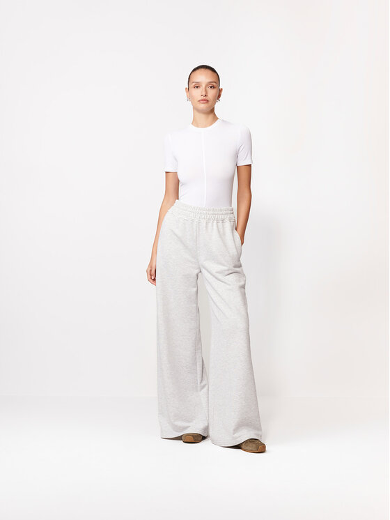 La Mania La Mania T-Shirt SWING Biały Basic Fit