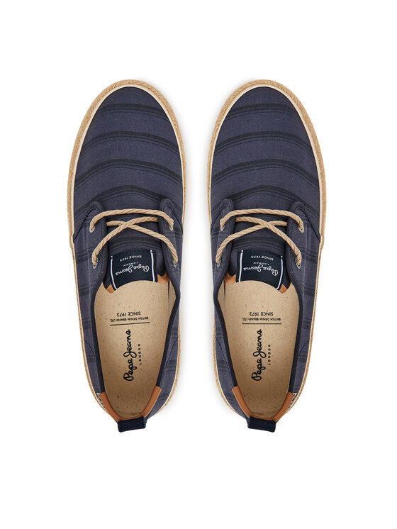 Pepe Jeans Pepe Jeans Espadrillas Port Lines PMS10331 Blu scuro