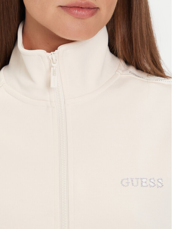 Guess Guess Bluza V5BQ15 KCX22 Beżowy Regular Fit