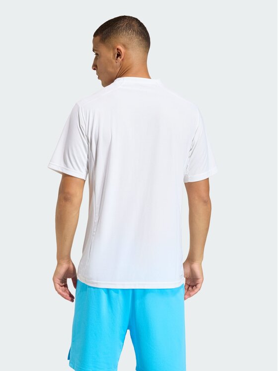 adidas adidas Koszulka techniczna 159858 Biały Regular Fit