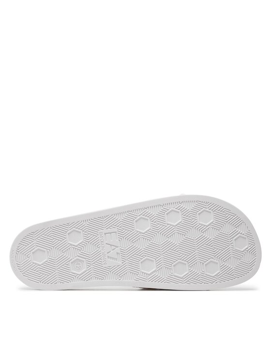 EA7 Emporio Armani EA7 Emporio Armani Šľapky XCP010 XK340 Q306 Biela