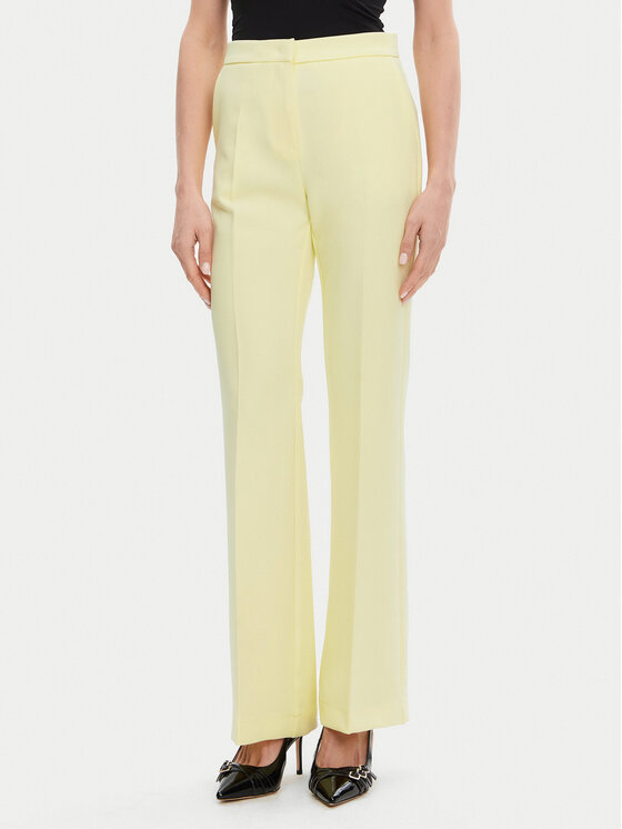 Maryley Maryley Stoffhose 25EB587/43LL Gelb Regular Fit