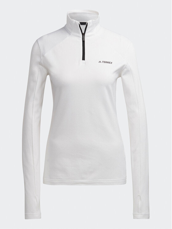 adidas adidas Суитшърт от техническо трико Terrex Everyhike GU8931 Бял Standard Fit