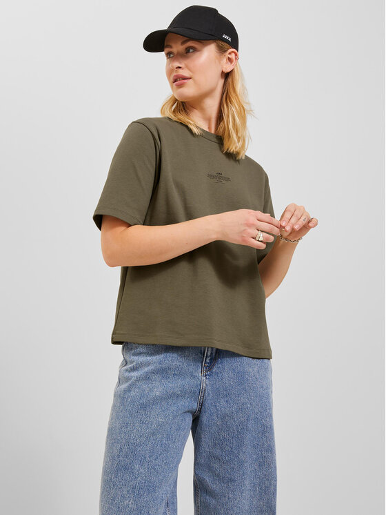 JJXX T-shirt 12241203 Zelena Loose Fit