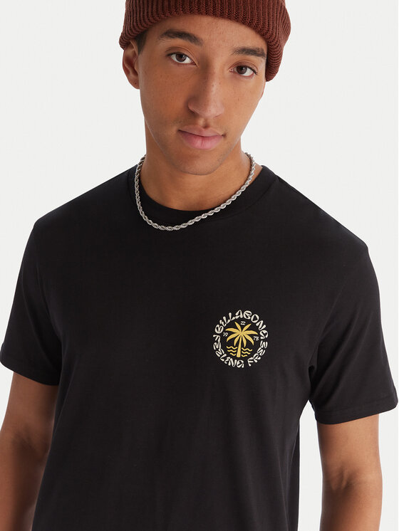 Billabong Billabong T-shirt Estarda EBYZT00394 Crna Regular Fit
