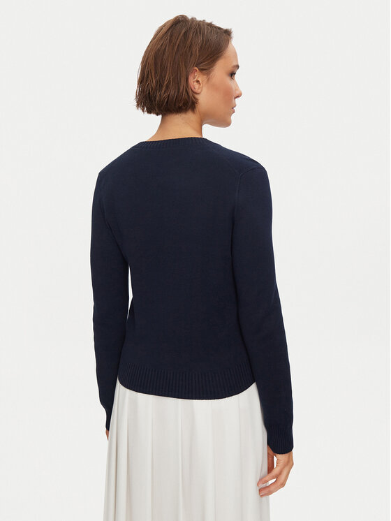 Lacoste Lacoste Sweater AF3324 Sötétkék Regular Fit