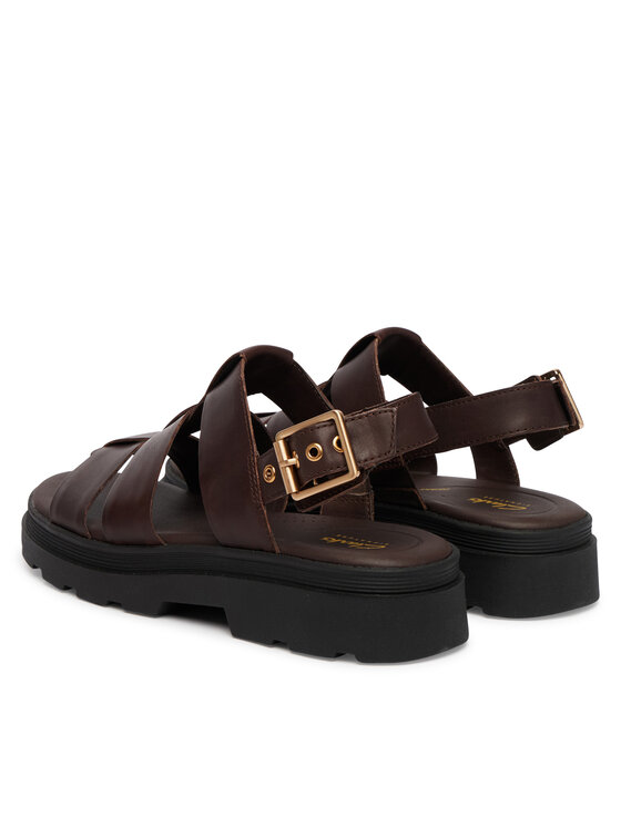 Clarks Clarks Sandały Orinoco3 Strap 26186095 Brązowy