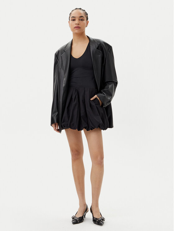 PINKO PINKO Miniszoknya Cadric 105183 A2LD Fekete Regular Fit