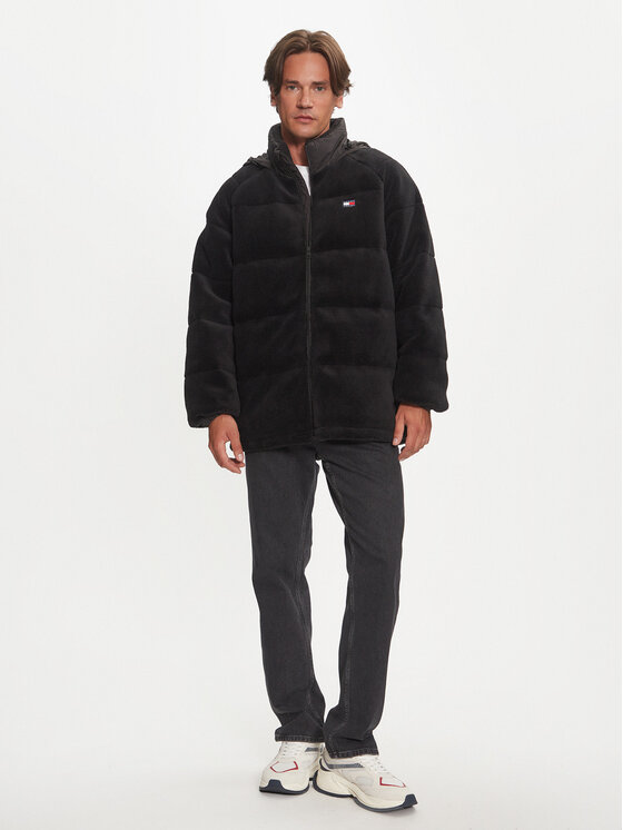 Tommy Jeans Tommy Jeans Μπουφάν χειμωνιάτικο DM0DM19638 Μαύρο Regular Fit