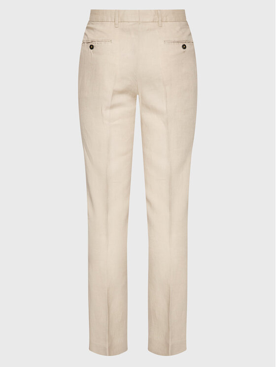 Manuel Ritz Manuel Ritz Riidest püksid 3432P1648L 233279 Beež Regular Fit