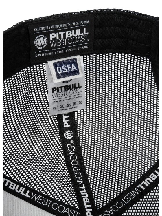 PITBULL PITBULL Czapka z daszkiem Trucker Blood Dog Czarny