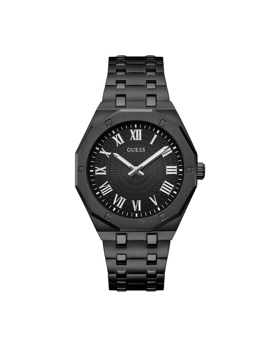 Guess Pulkstenis Asset GW0575G3 Melns