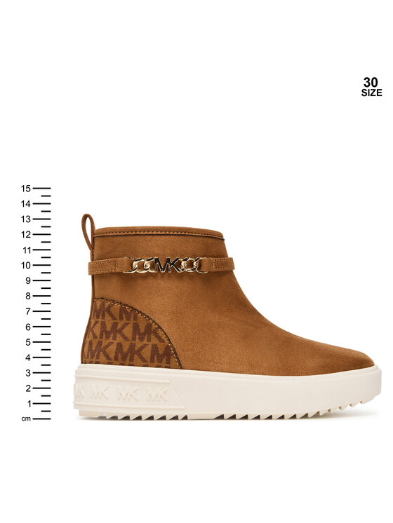 MICHAEL Michael Kors MICHAEL Michael Kors Členková obuv MK02947210 Hnedá