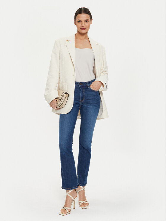 Weekend Max Mara Weekend Max Mara Teksad Rapallo 2425186011 Sinine Regular Fit