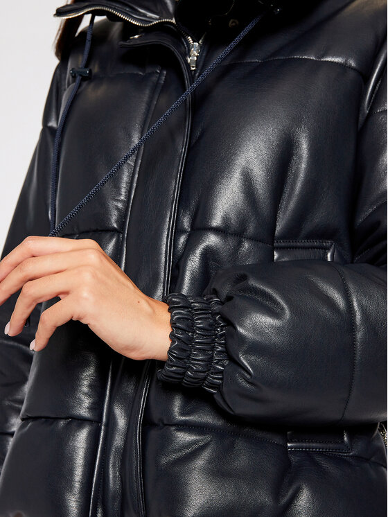 Sportmax Code Sportmax Code Куртка зі штучної шкіри Delta 74860205 Чорний Relaxed Fit