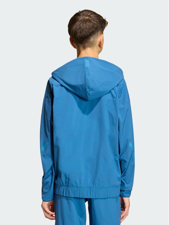adidas adidas Bluza 163085 Błękitny Loose Fit