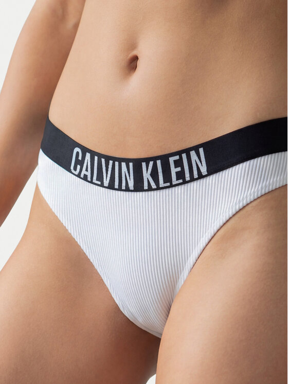 Calvin Klein Swimwear Calvin Klein Swimwear Dół od bikini LV00Q61240 Biały