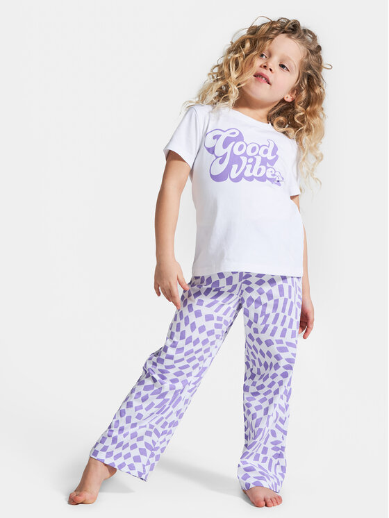 Coccodrillo Coccodrillo Piżama WC4448221PJS Fioletowy Regular Fit