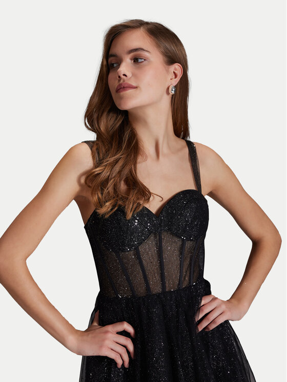 Hey Kyla Hey Kyla Õhtune kleit 5AI122HK Must Regular Fit