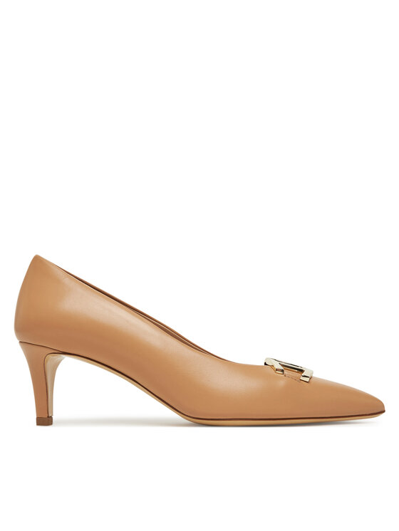 Pantofi cu toc subțire Aigner Madonna 8A 1251260 Maro