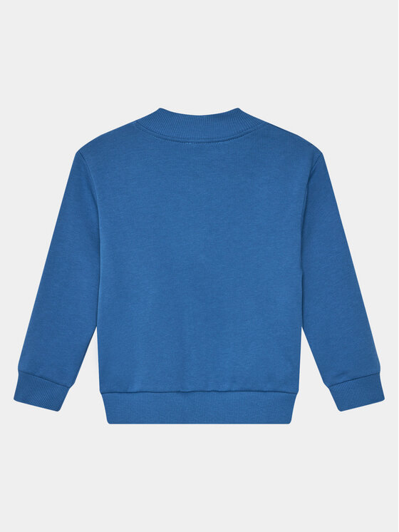 United Colors Of Benetton Felpa 3J70G502S Blu Regular Fit Modivo