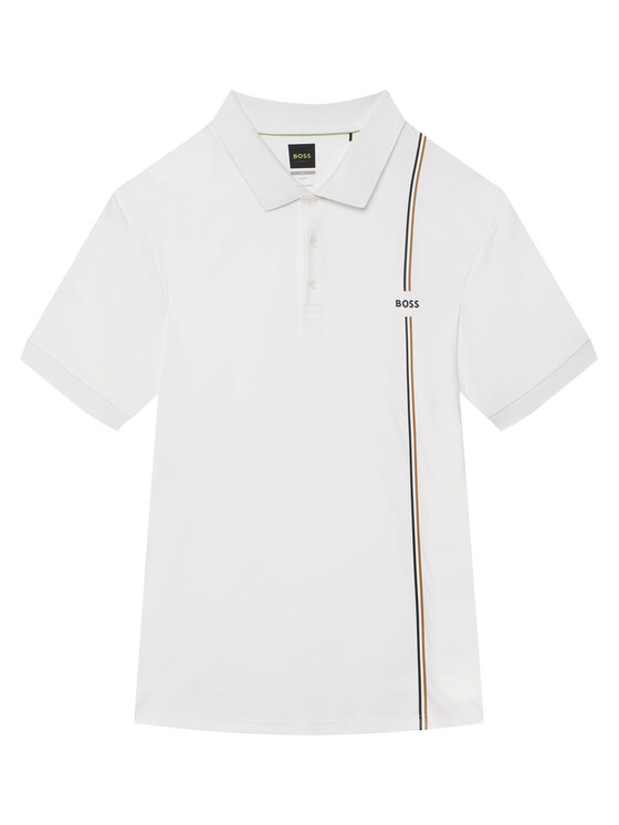 BOSS BOSS Polo PL_TOC Game 3 50563363 Bianco Regular Fit