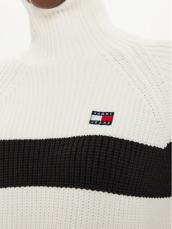 Tommy Jeans Tommy Jeans Rolák Badge DW0DW19914 Čierna Regular Fit