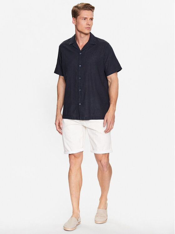 Pepe Jeans Pepe Jeans Koszula Lastingham PM307759 Granatowy Regular Fit