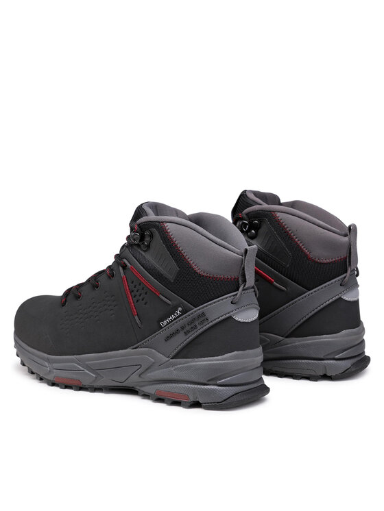 Halti Halti Pārgājienu apavi Hakon Mid Dx W Trekking Shoe 054-2727 Melns