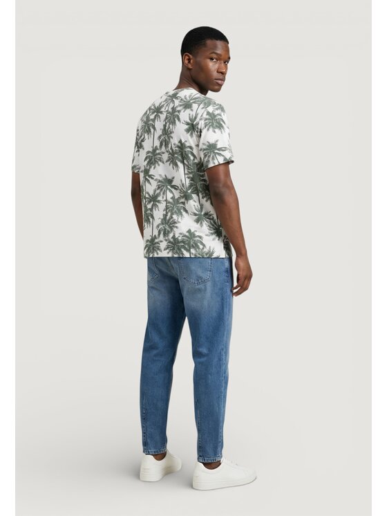 Antony Morato Antony Morato T-shirt RELAXED FIT STAMPA ALLOVER Verde Over Fit