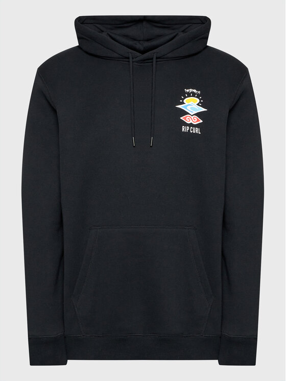 Rip Curl Rip Curl Світшот Search Icon CFEGL9 Чорний Regular Fit