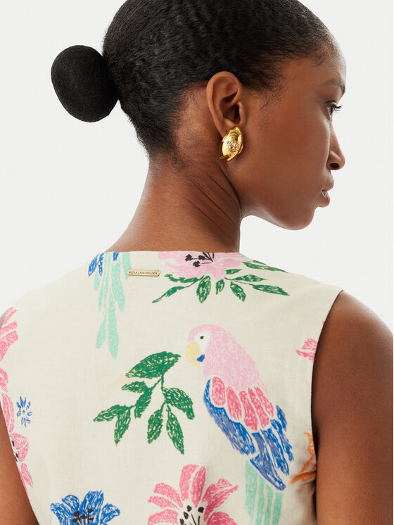 LOLA CASADEMUNT LOLA CASADEMUNT Γιλέκο Κοστουμιού LS2602009 Κρεμ Regular Fit