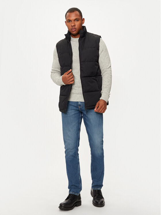 Whistler Whistler Kamizelka Towners M Puffer W233177 Czarny Regular Fit
