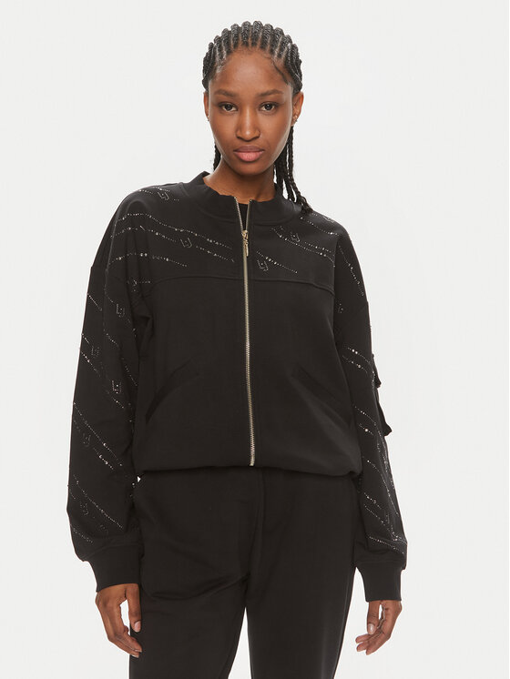 Liu Jo Sport Bluză TA4169 FS090 Negru Regular Fit