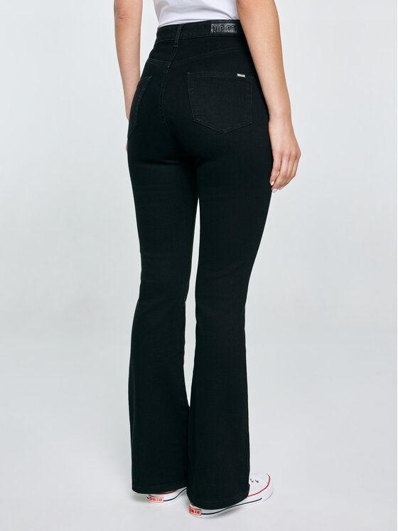 BIG STAR BIG STAR Jeansy ADELA BOOTCUT Czarny Bootcut Fit