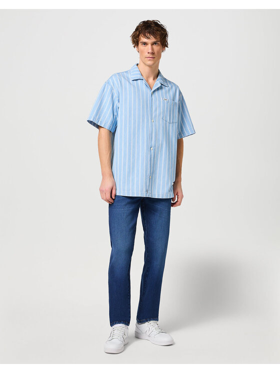 Wrangler Wrangler Jeansy Texas Granatowy Regular Fit