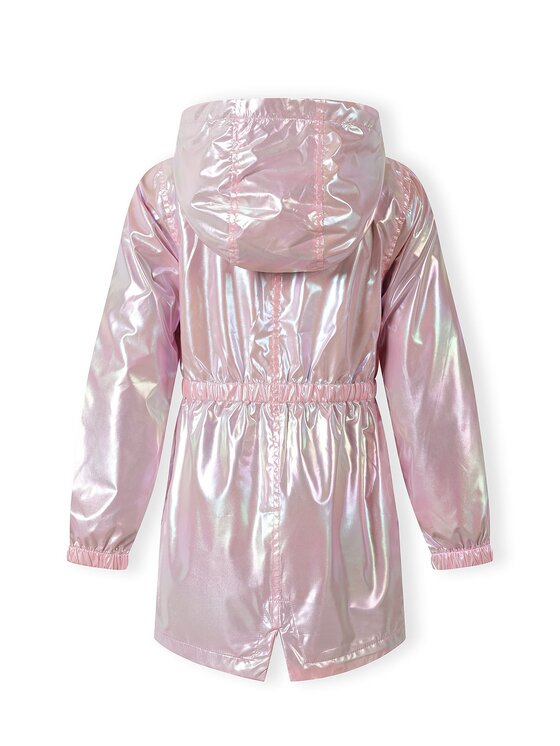minoti minoti Kurtka przeciwdeszczowa 18COAT21 Różowy Regular Fit