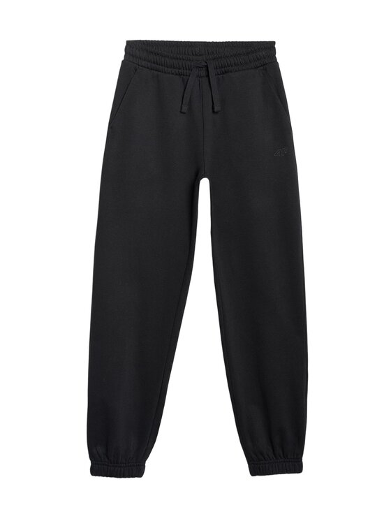 4F 4F Spodnie dresowe BASIC+ Czarny Oversize