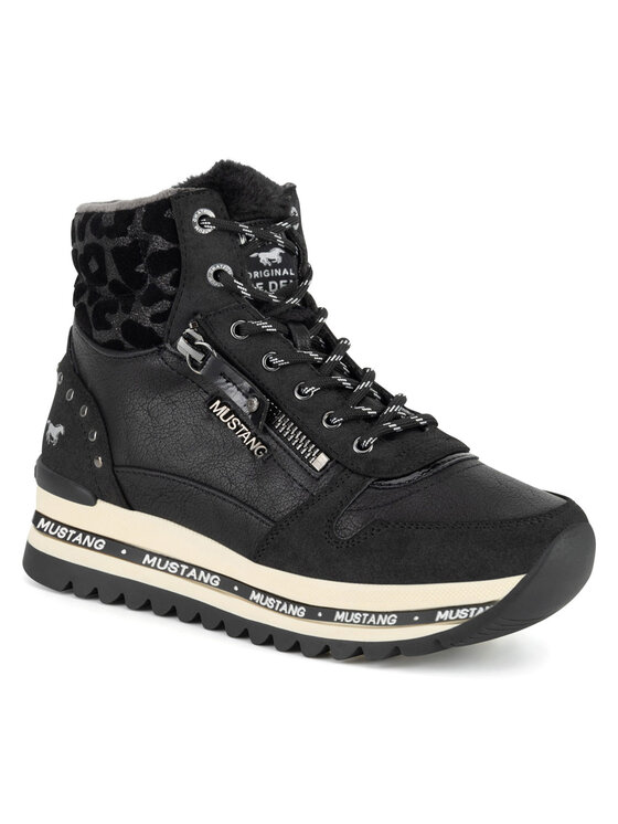 Mustang Mustang Botine 1364-503 Negru