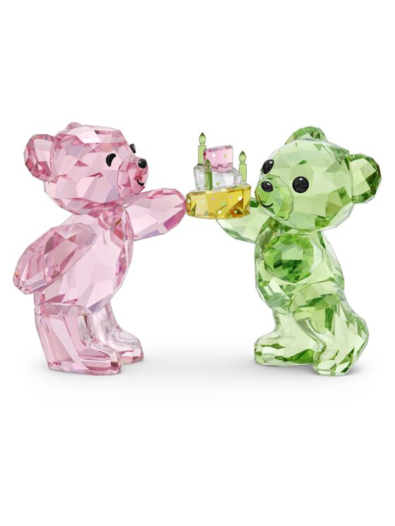 Swarovski Swarovski Ozdoba Miś Kris Urodzinowe Misie 5639858 Różowy