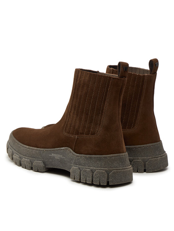 Weekend Max Mara Weekend Max Mara Gležnjarji Chelsea Genepi 24257960556 Rjava