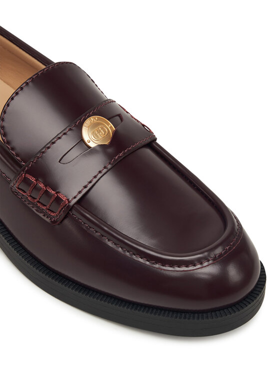 Liu Jo Liu Jo Loafersy Preppy 01 SF5129 PX362 Bordowy