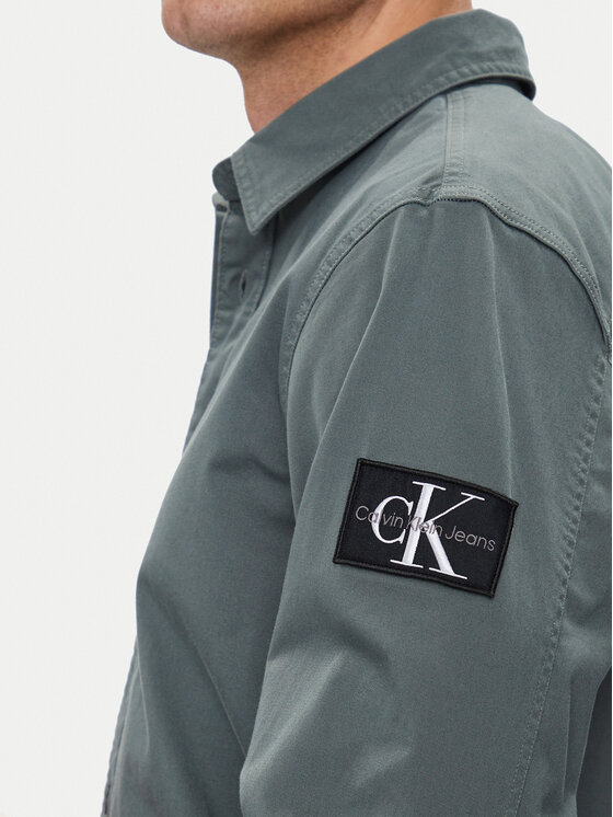 Calvin Klein Jeans Calvin Klein Jeans Košile J30J323255 Šedá Relaxed Fit