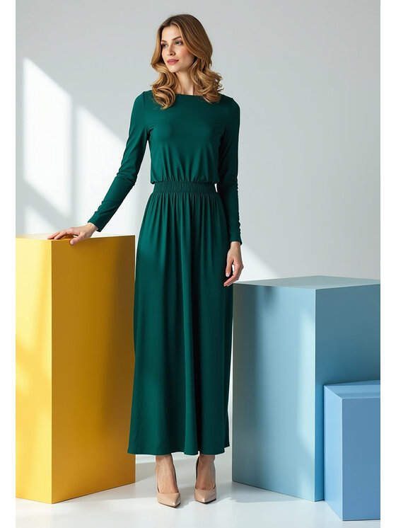 FIGL FIGL Abito da sera M604 Verde Regular Fit